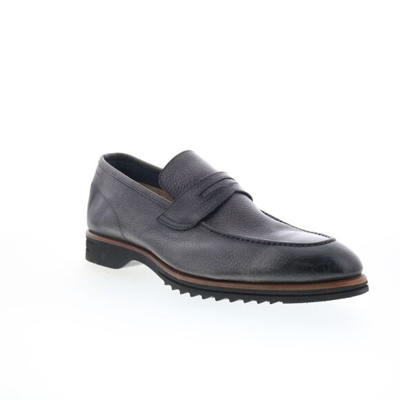 Di Bianco Mens Brera Classic Black Shoes (NWT)